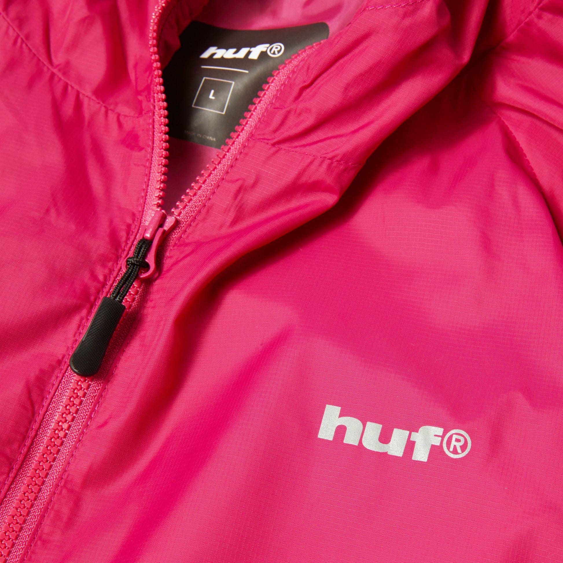 Huf T1 Kcuf Shell Jacket Black