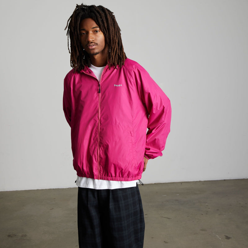 Huf T1 Kcuf Shell Jacket Magenta