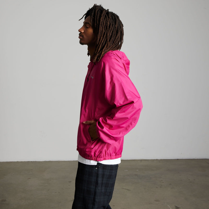 Huf T1 Kcuf Shell Jacket Magenta