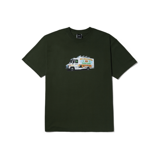 Huf Taco Truck T-Shirt Hunter Green