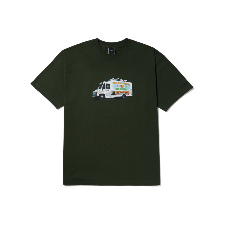 Huf Taco Truck T-Shirt Hunter Green