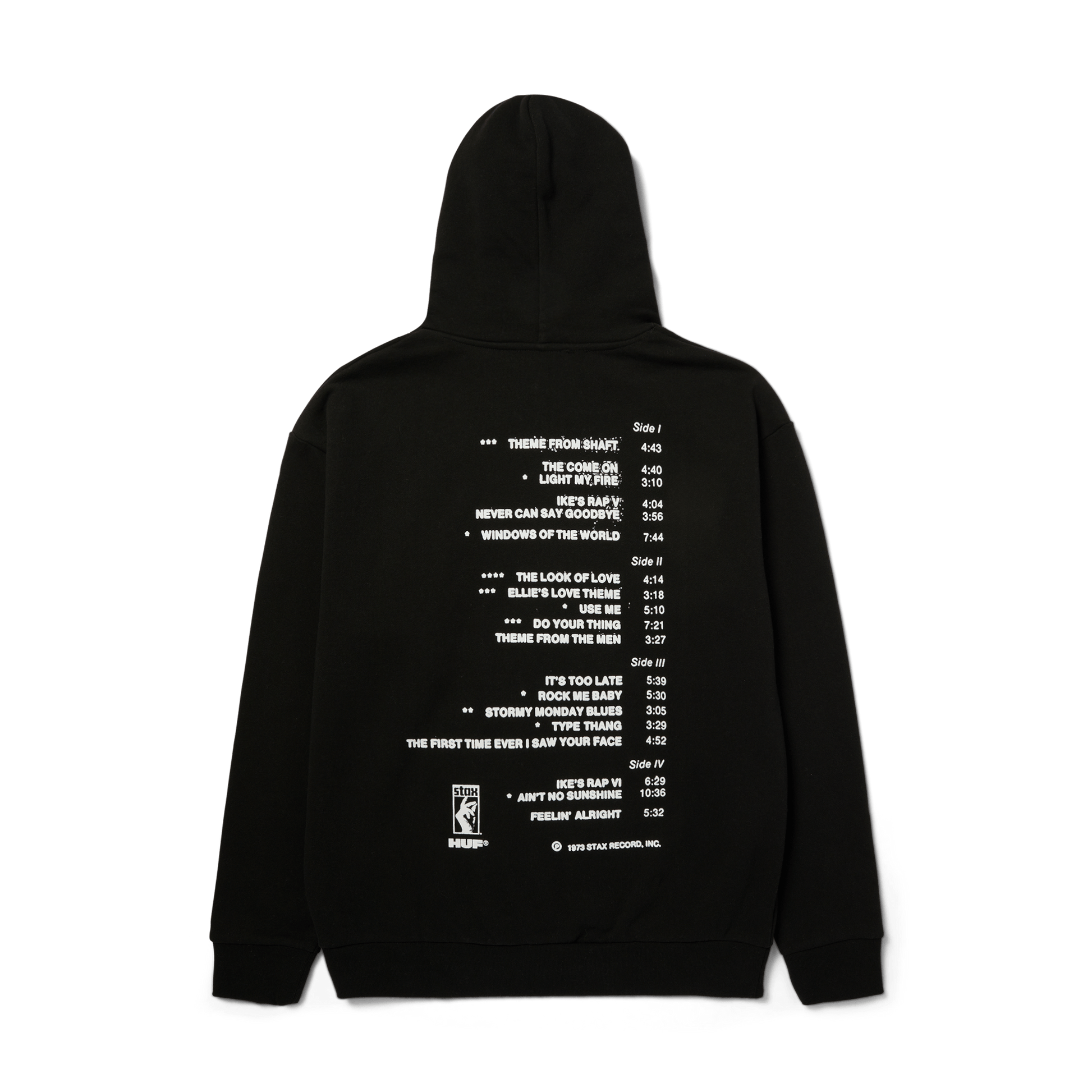 HUF Tahoe Heavyweight Pullover Hoodie Black