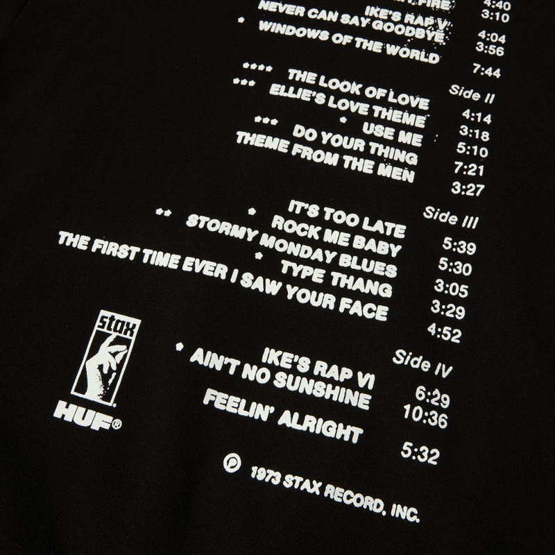 HUF Tahoe Heavyweight Pullover Hoodie Black