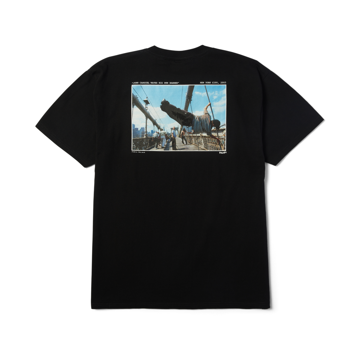 HUF Taking The Leap T-Shirt Black