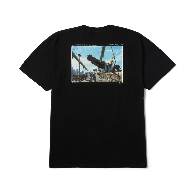 HUF Taking The Leap T-Shirt Black