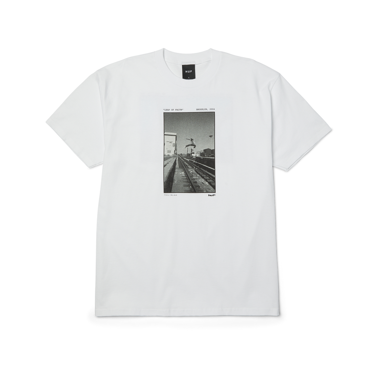 HUF Taking The Leap T-Shirt White