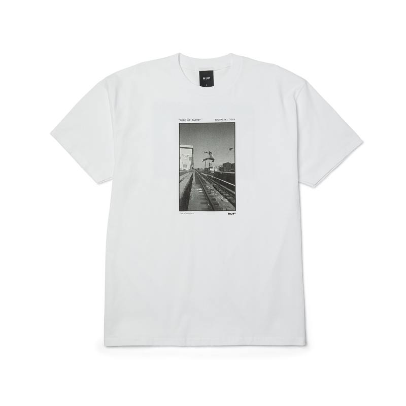 HUF Taking The Leap T-Shirt White