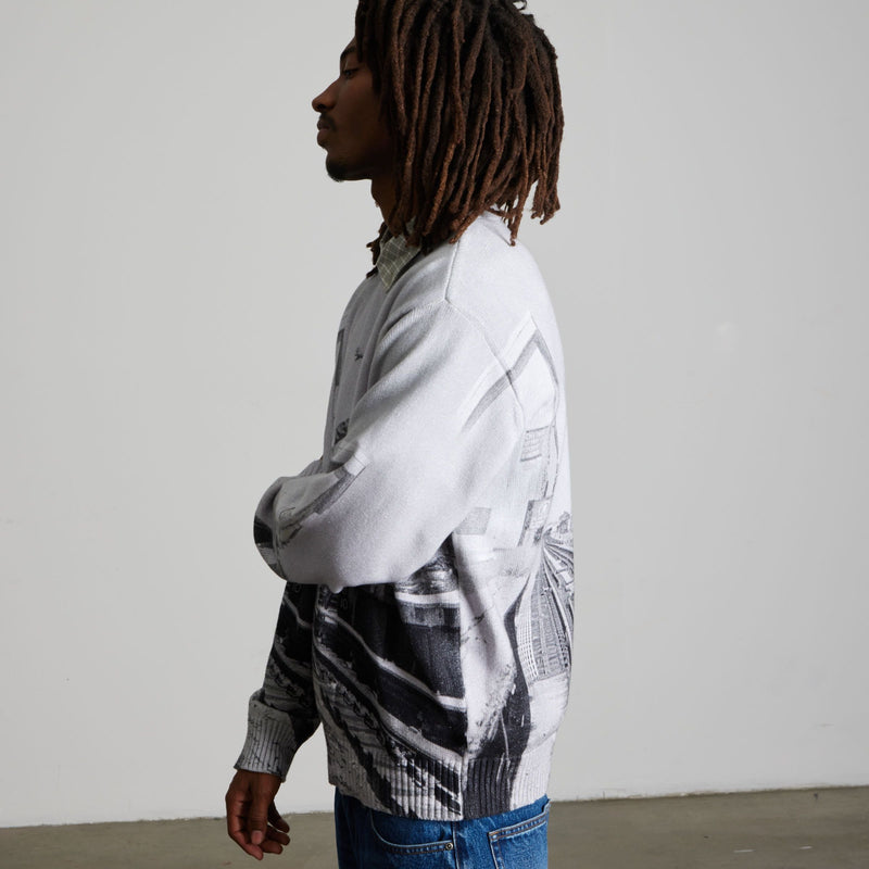 HUF Taking The Leap Crewneck Sweater Multi