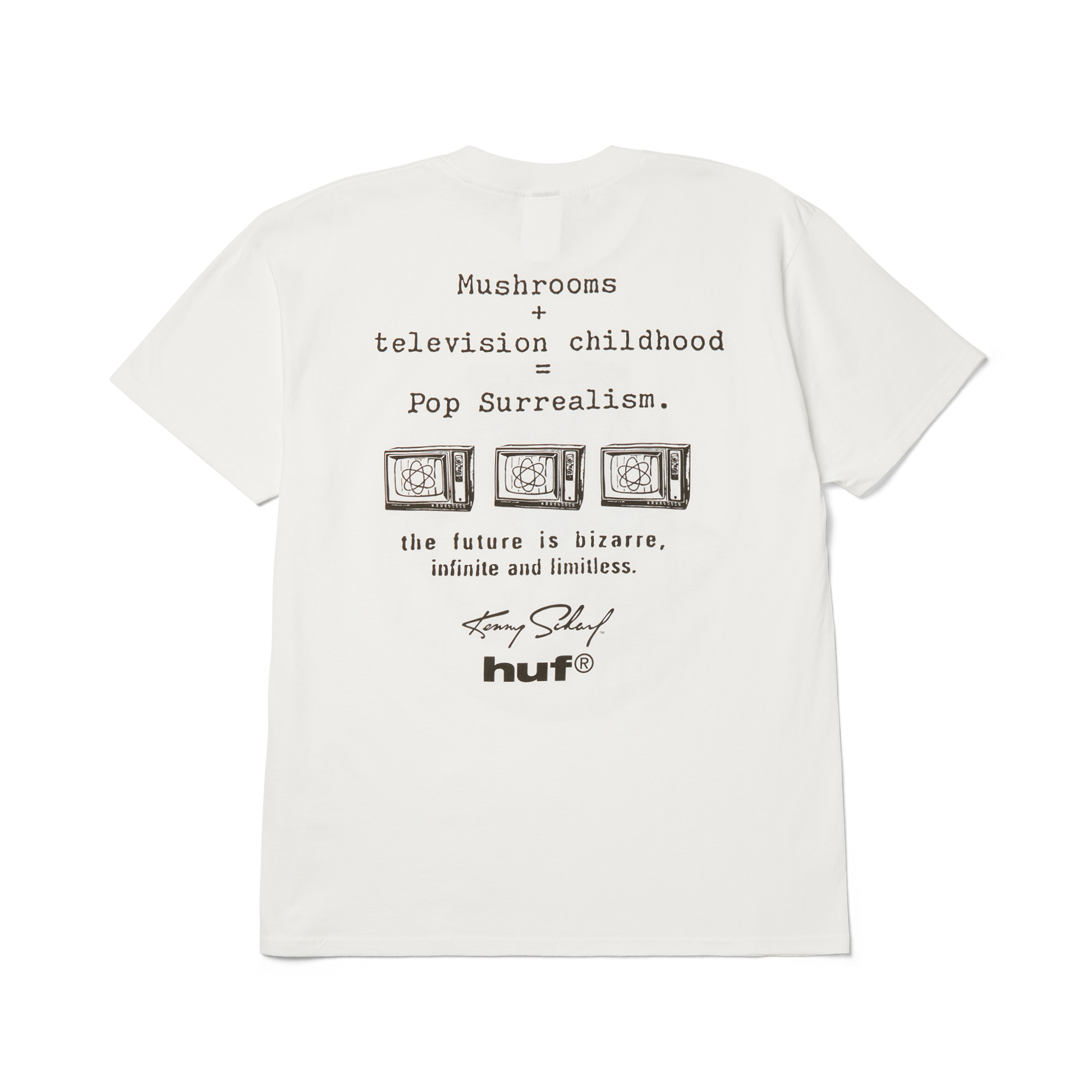 HUF Kenny Scharf Television Childhood T-Shirt