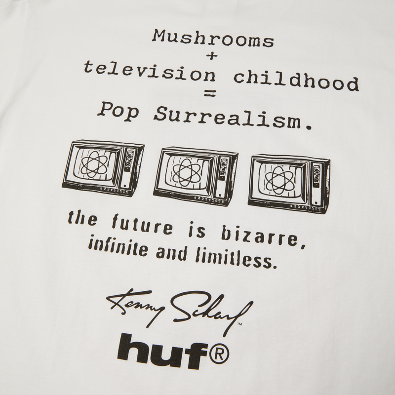 HUF Kenny Scharf Television Childhood T-Shirt