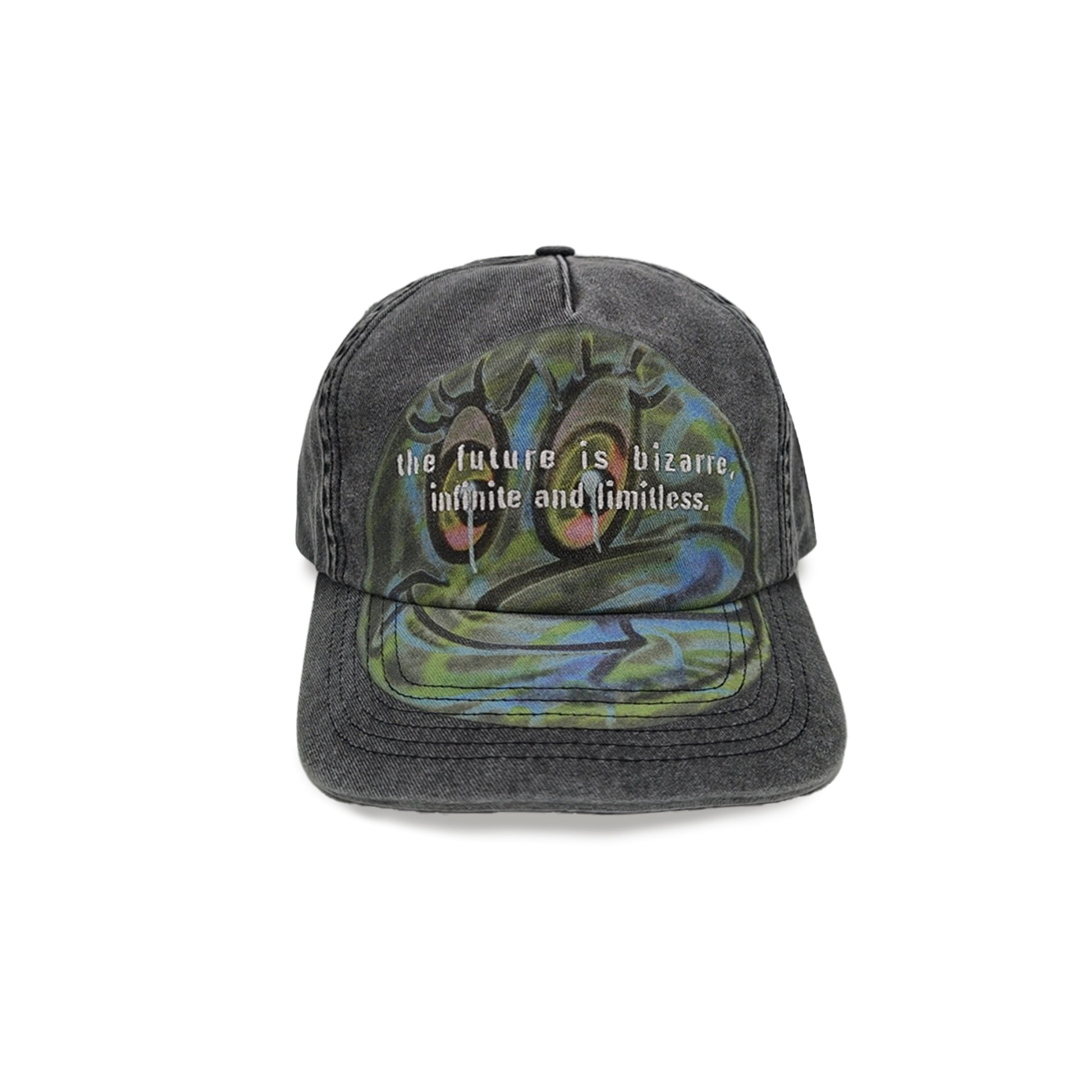 HUF Kenny Scharf Television Snapback Hat