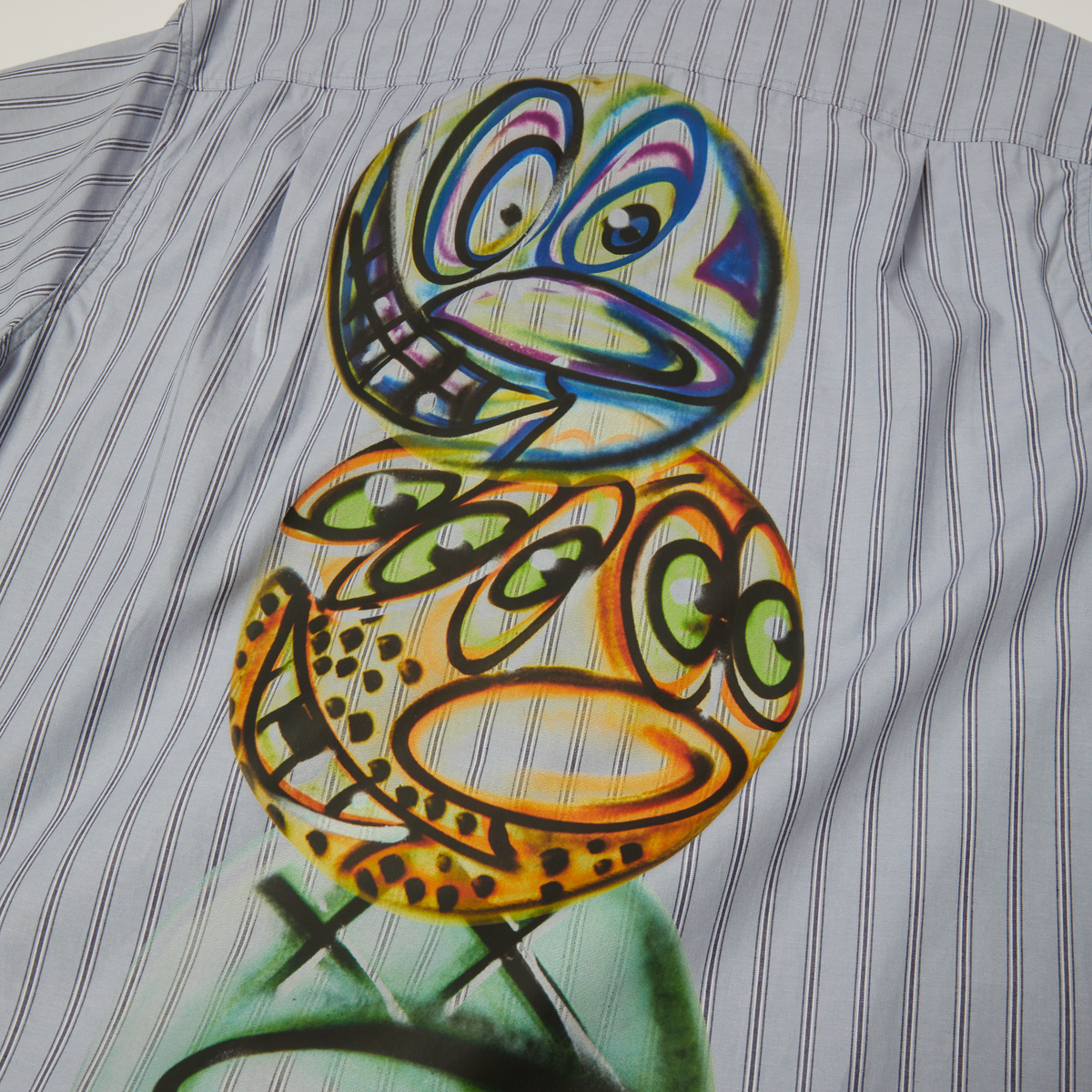 HUF Kenny Scharf Television Stripe Shirt