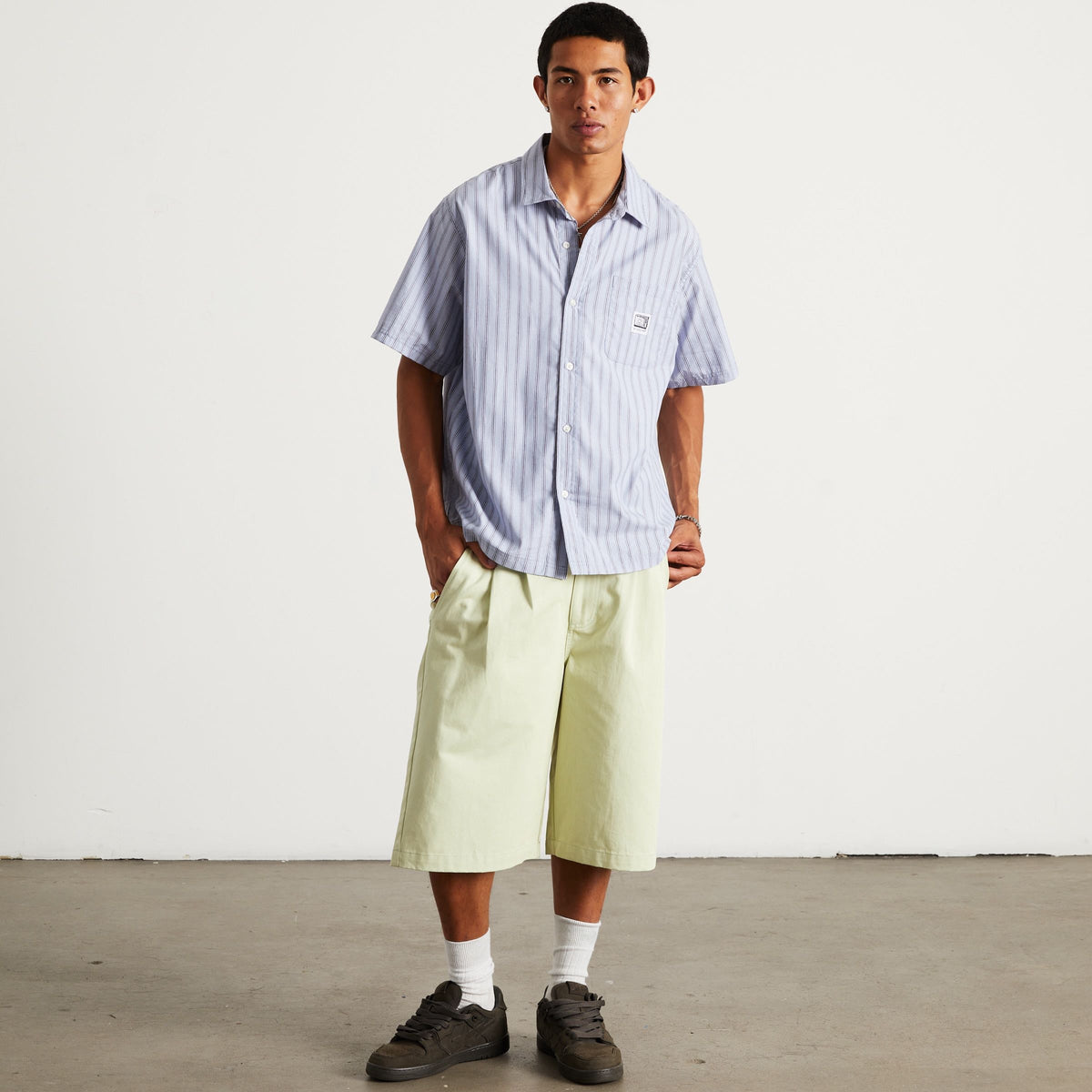 HUF Kenny Scharf Television Stripe Shirt