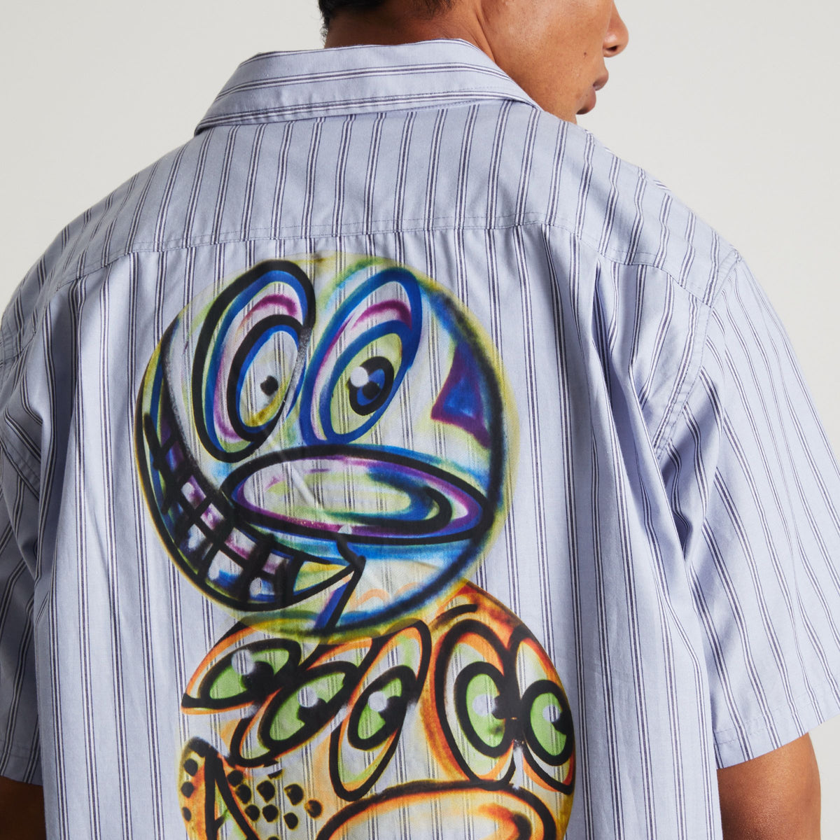 HUF Kenny Scharf Television Stripe Shirt