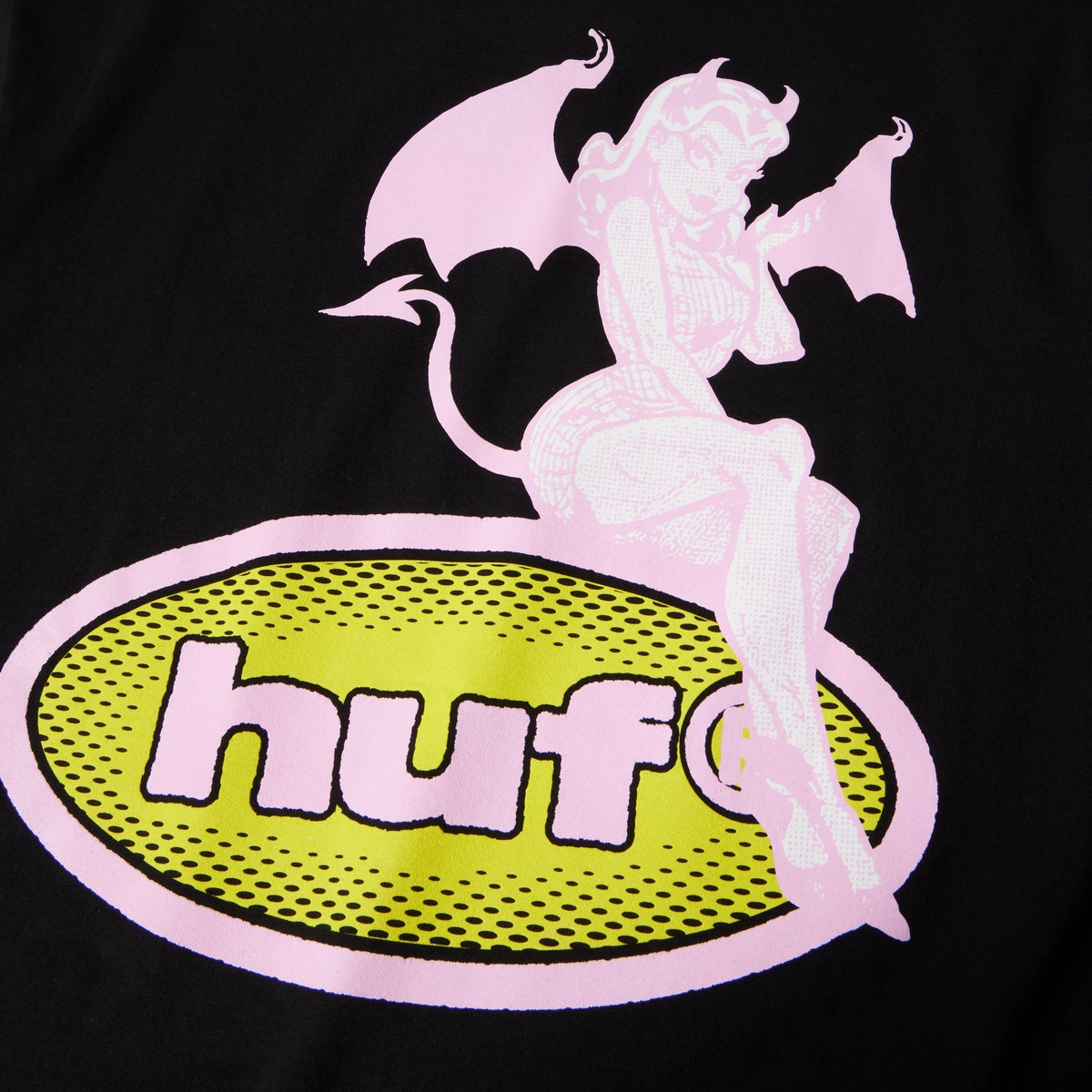 HUF Temptress T-Shirt Black