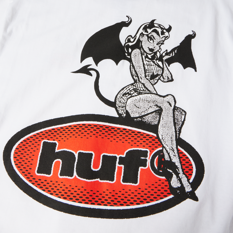 HUF Temptress T-Shirt White