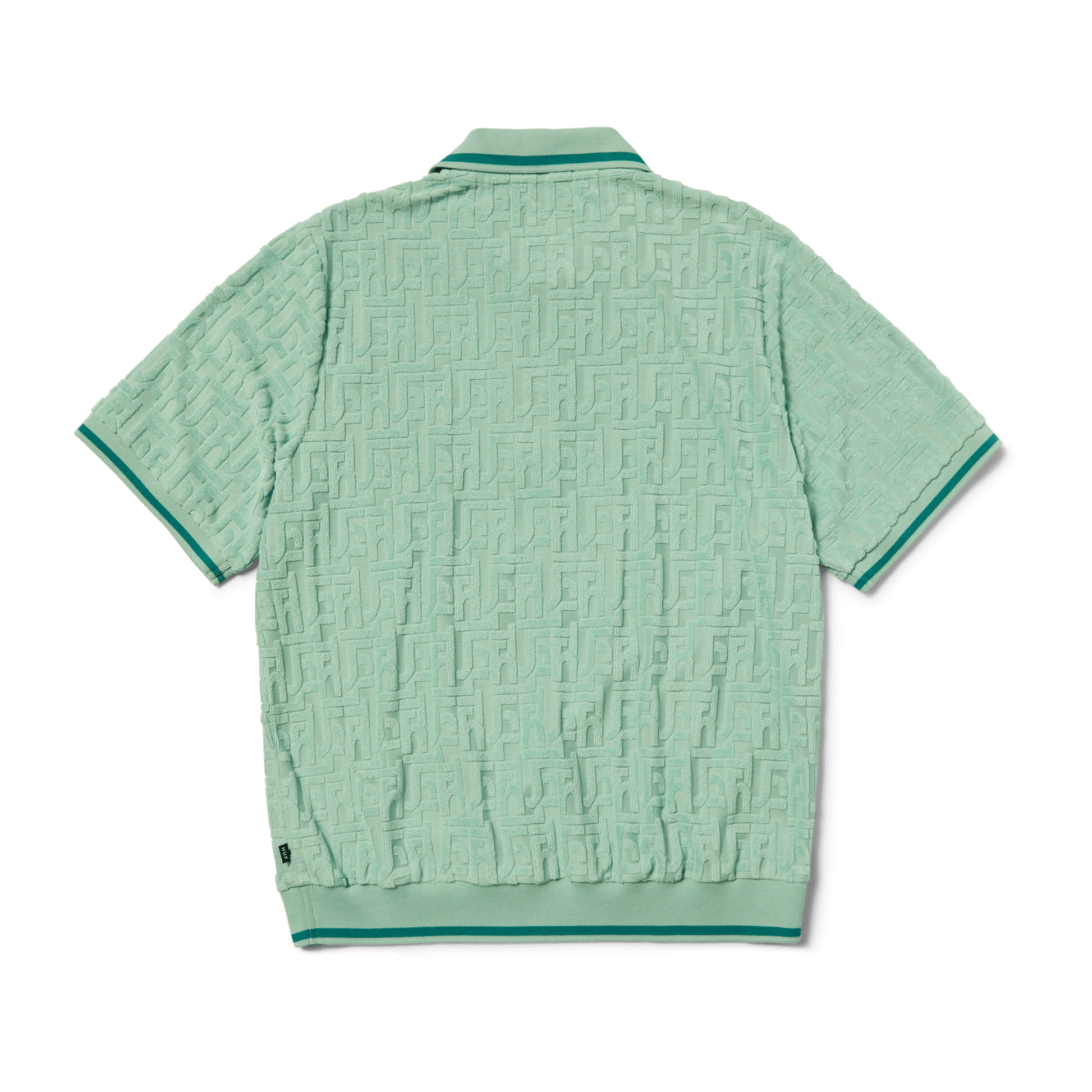 Huf Tether Jacquard Terry Top Jade