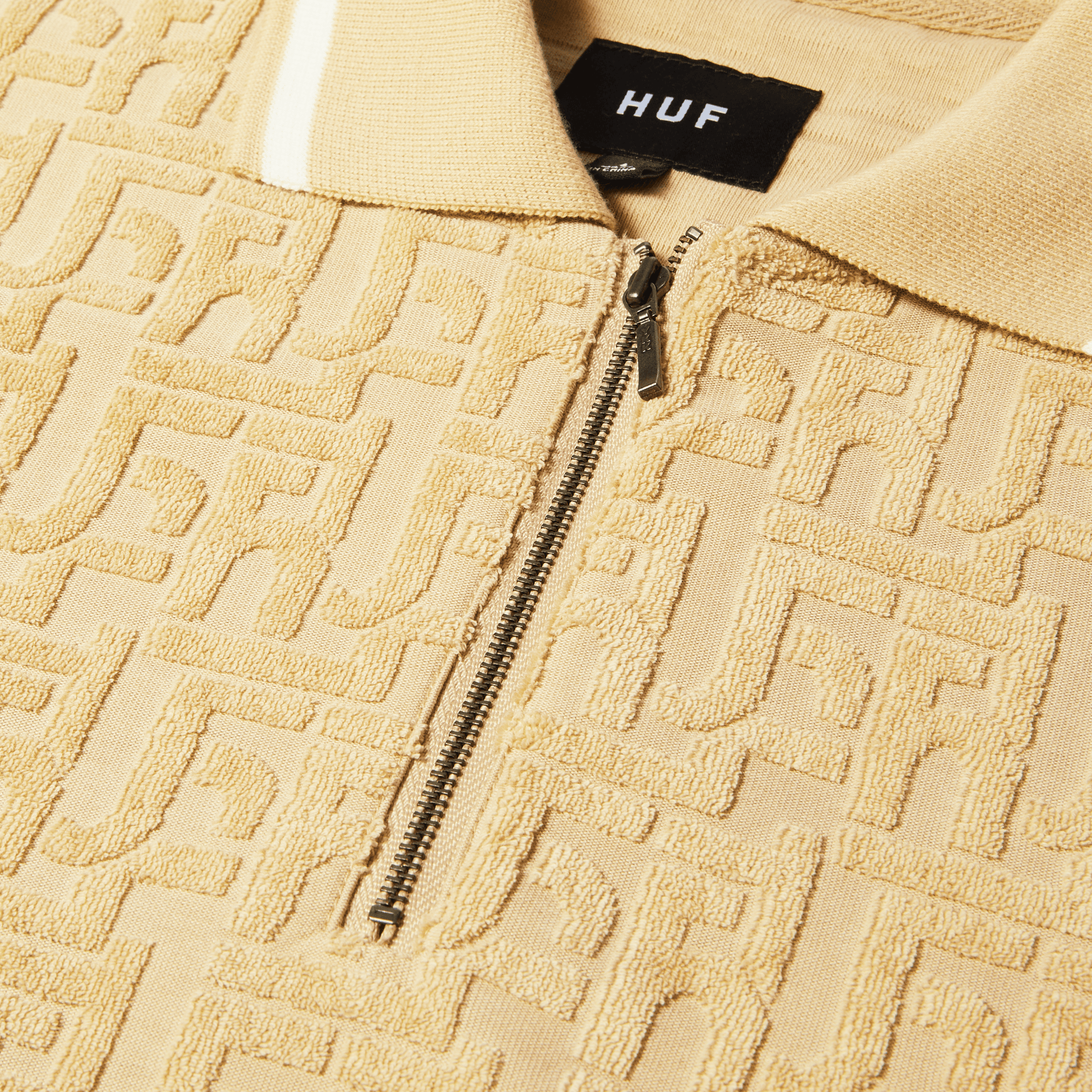 Huf Tether Jacquard Terry Top Twill