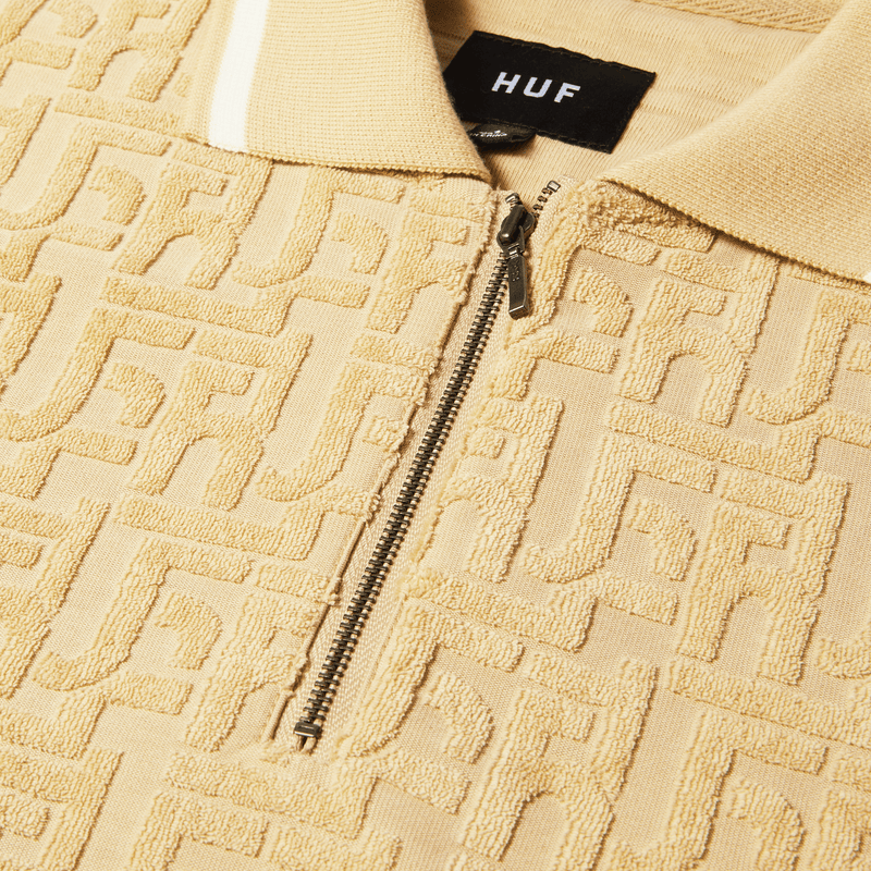 Huf Tether Jacquard Terry Top Twill