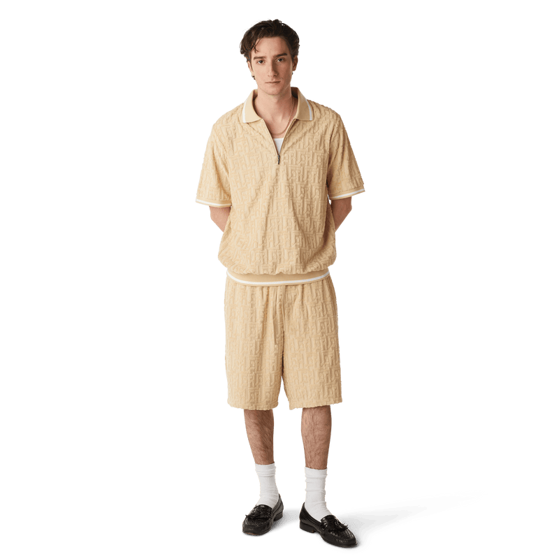 Huf Tether Jacquard Terry Top Twill