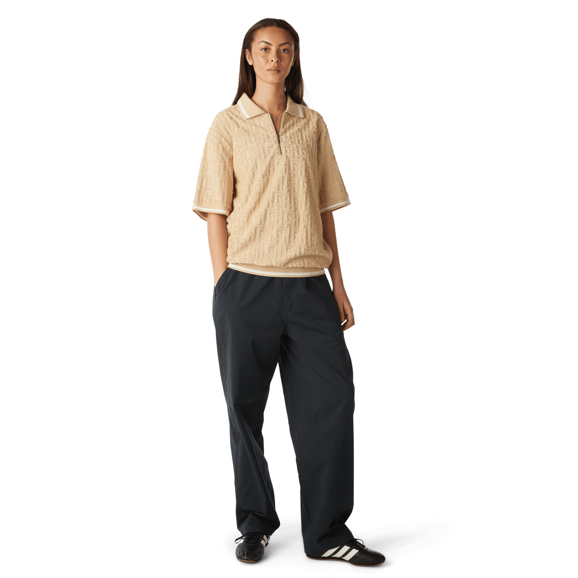 Huf Tether Jacquard Terry Top Twill