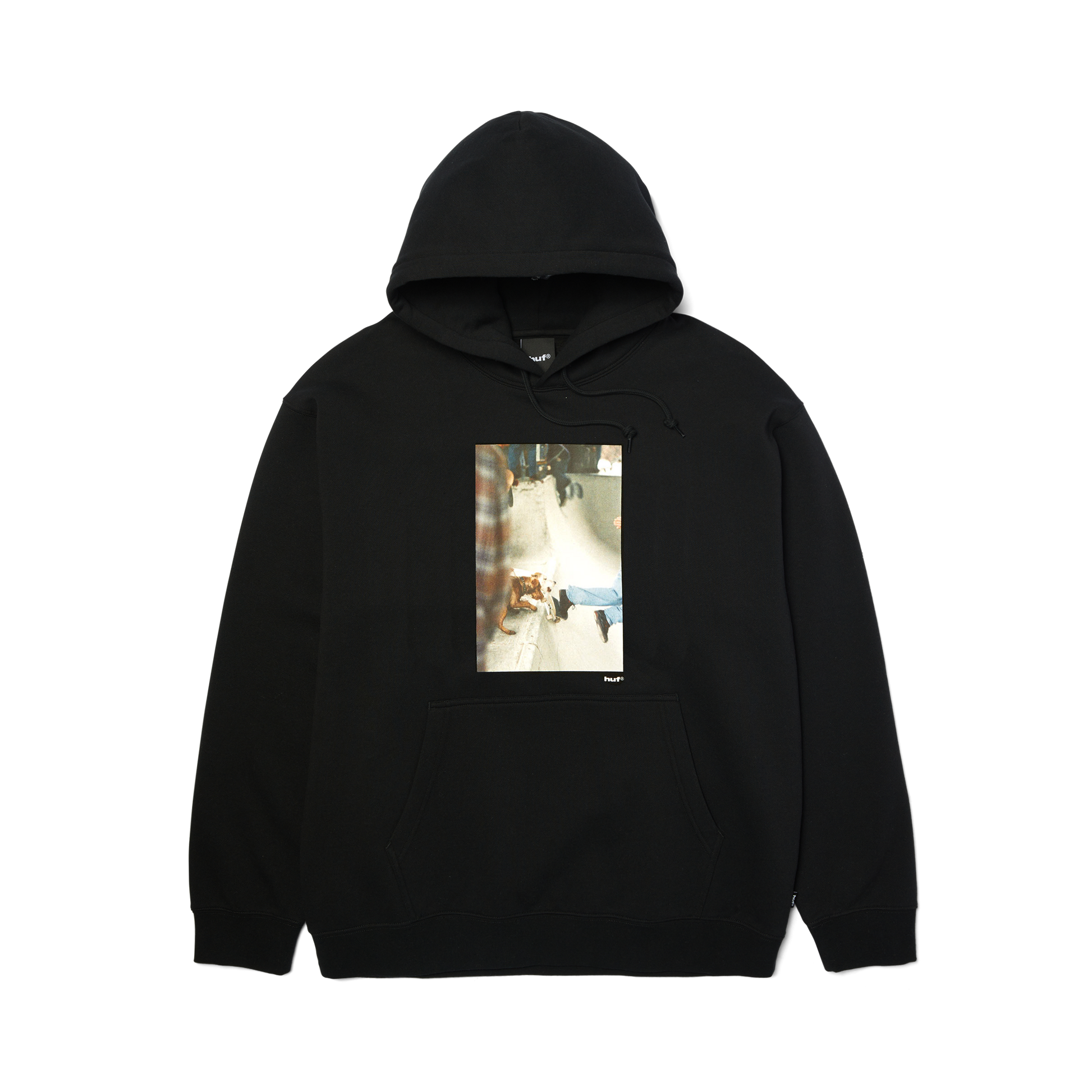 Huf The Angels Fly Pullover Hoodie Black