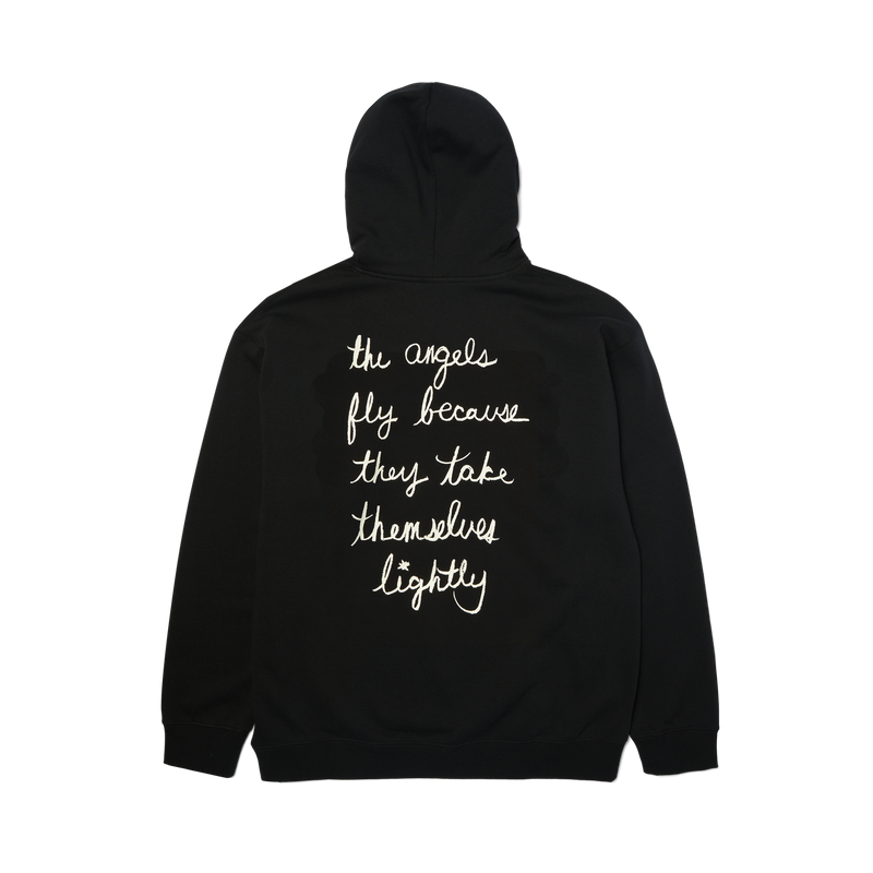Huf The Angels Fly Pullover Hoodie Black