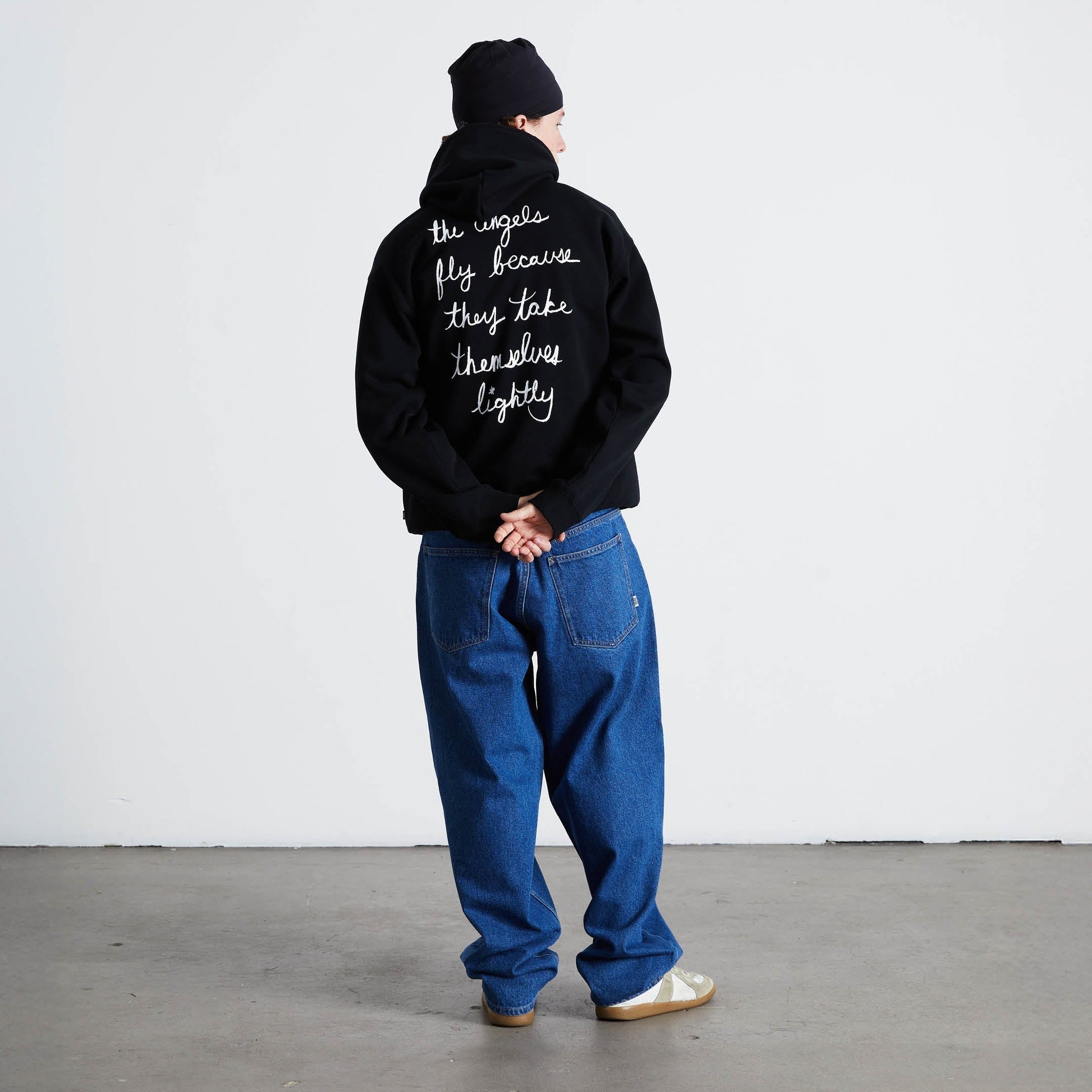 Huf The Angels Fly Pullover Hoodie Black