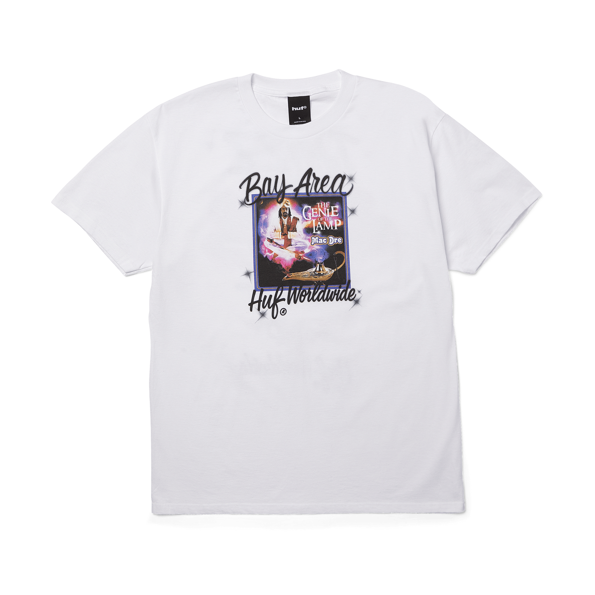 Huf x Mac Dre Thizz For Life T-Shirt White