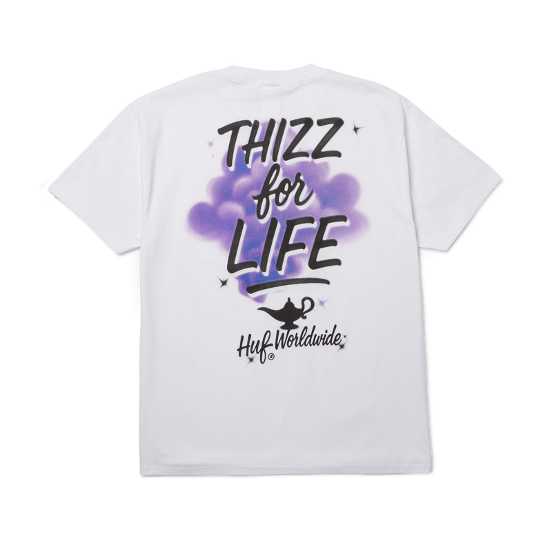 Huf x Mac Dre Thizz For Life T-Shirt White