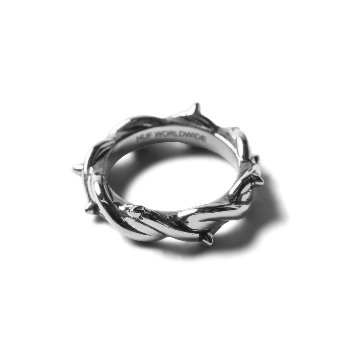 Huf Thorn Ring Silver