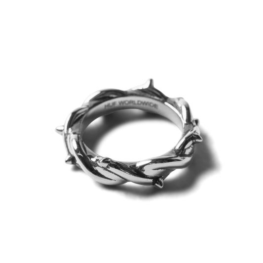 Huf Thorn Ring Silver