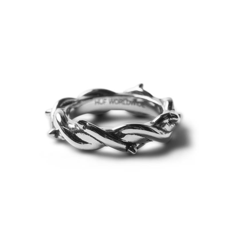 Huf Thorn Ring Silver