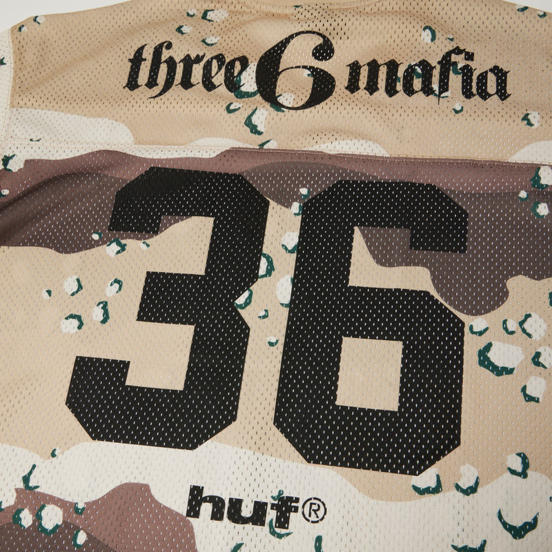 huf x Three 6 Mafia Football Jersey