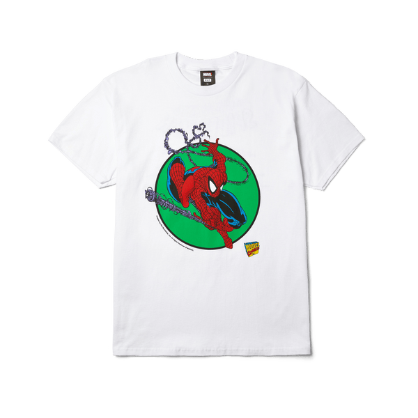 HUF x Marvel Spider-Man Three Hundred T-Shirt White