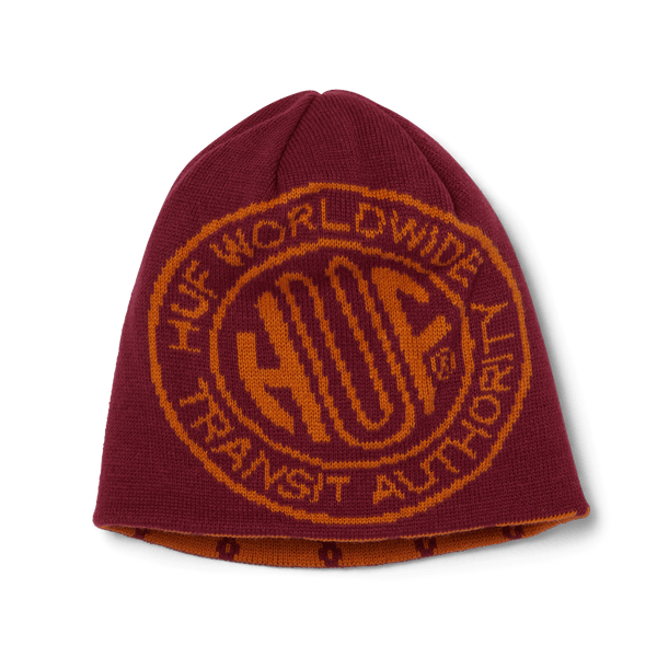 HUF Token Reversible Skull Beanie