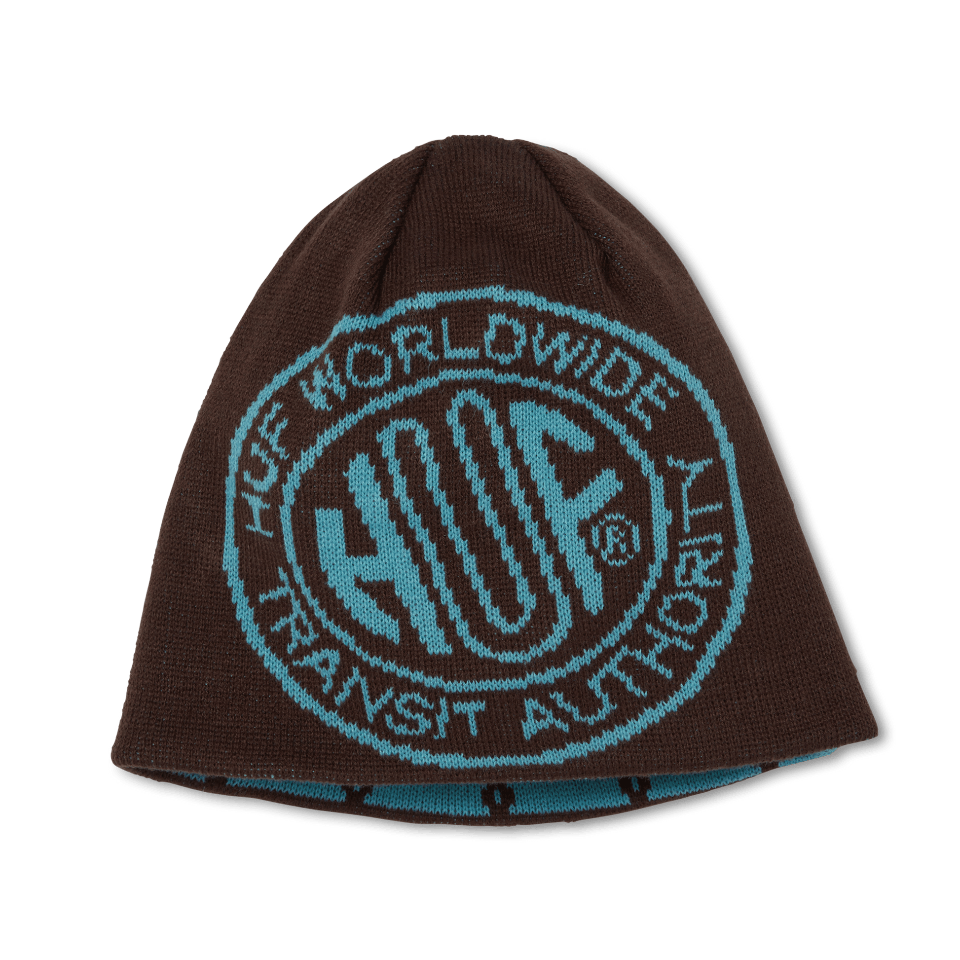 HUF Token Reversible Skull Beanie Bison