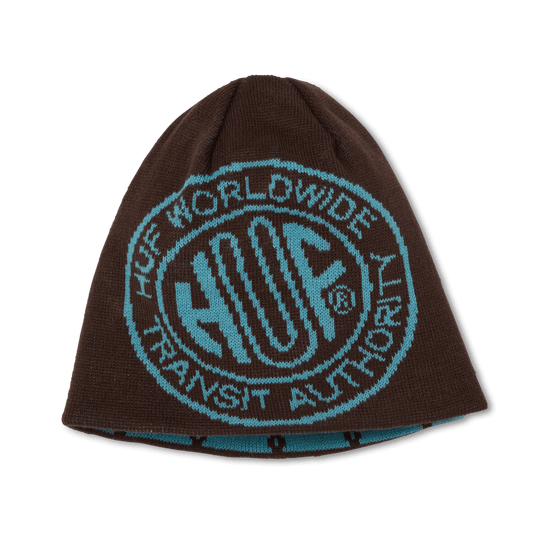 HUF Token Reversible Skull Beanie Bison