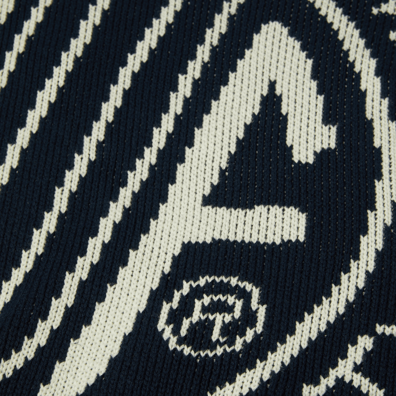 Huf Token Zip Hooded Sweater Navy