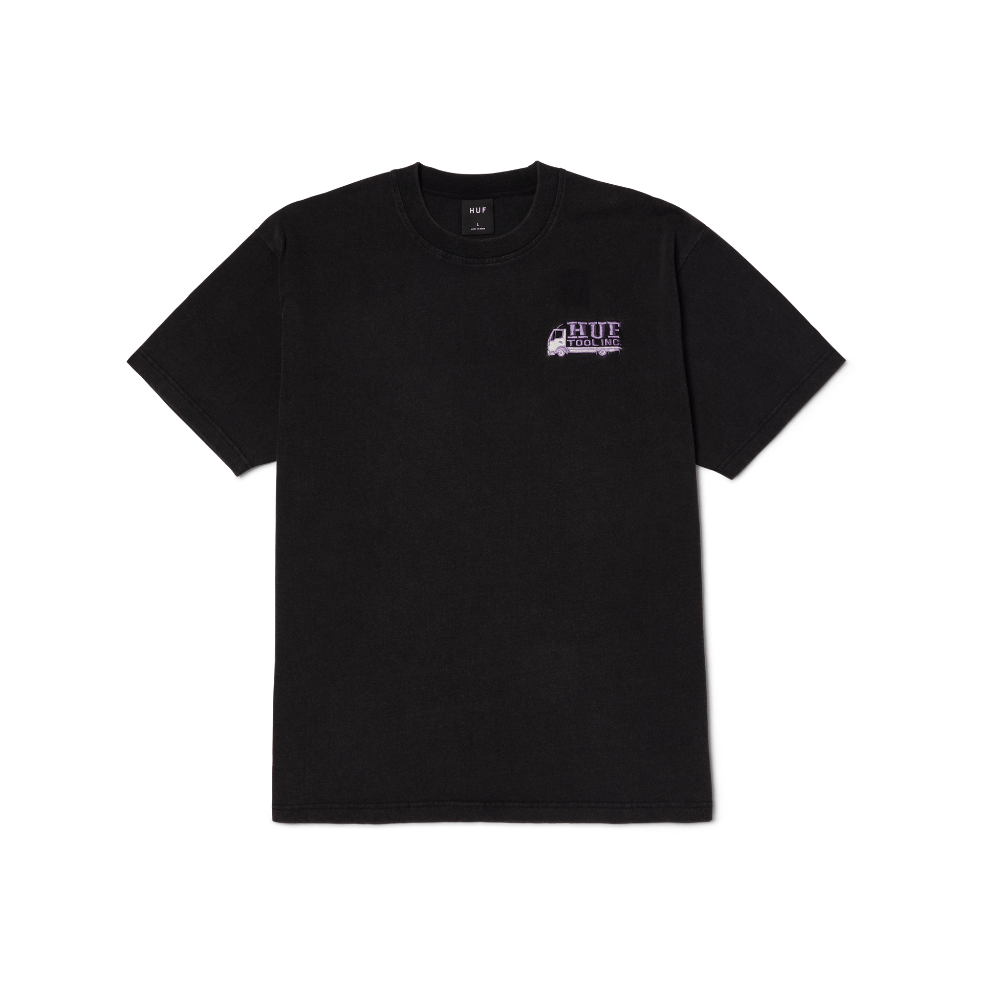 Huf Tool Inc Washed T-Shirt Washed Black