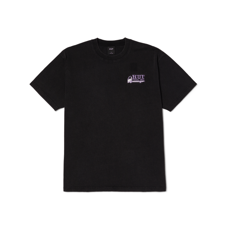 Huf Tool Inc Washed T-Shirt Washed Black