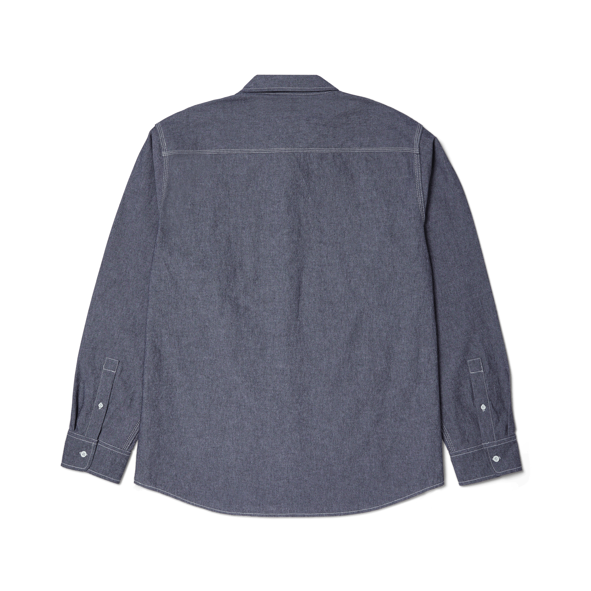Huf Total Eclipse Chambray Shirt Black