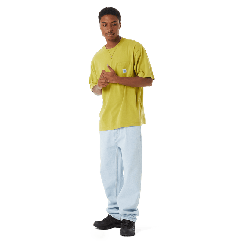 Huf Total Eclipse Knit Boxy Top Moss