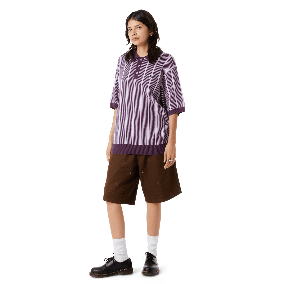 Trace Stripe Knit Top