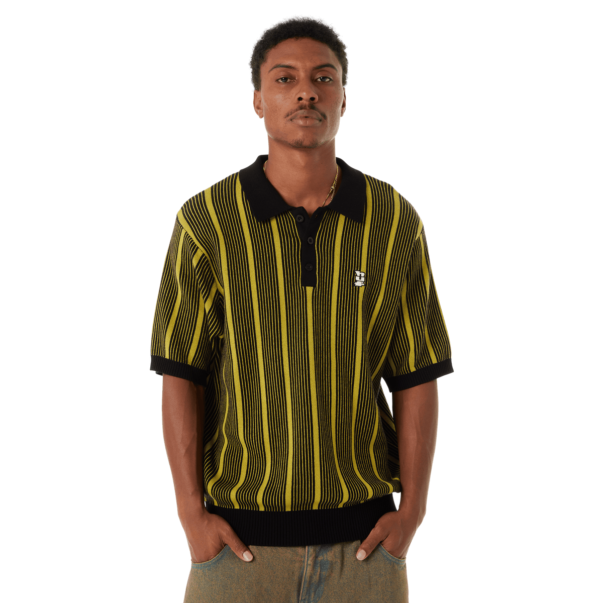 Trace Stripe Knit Top