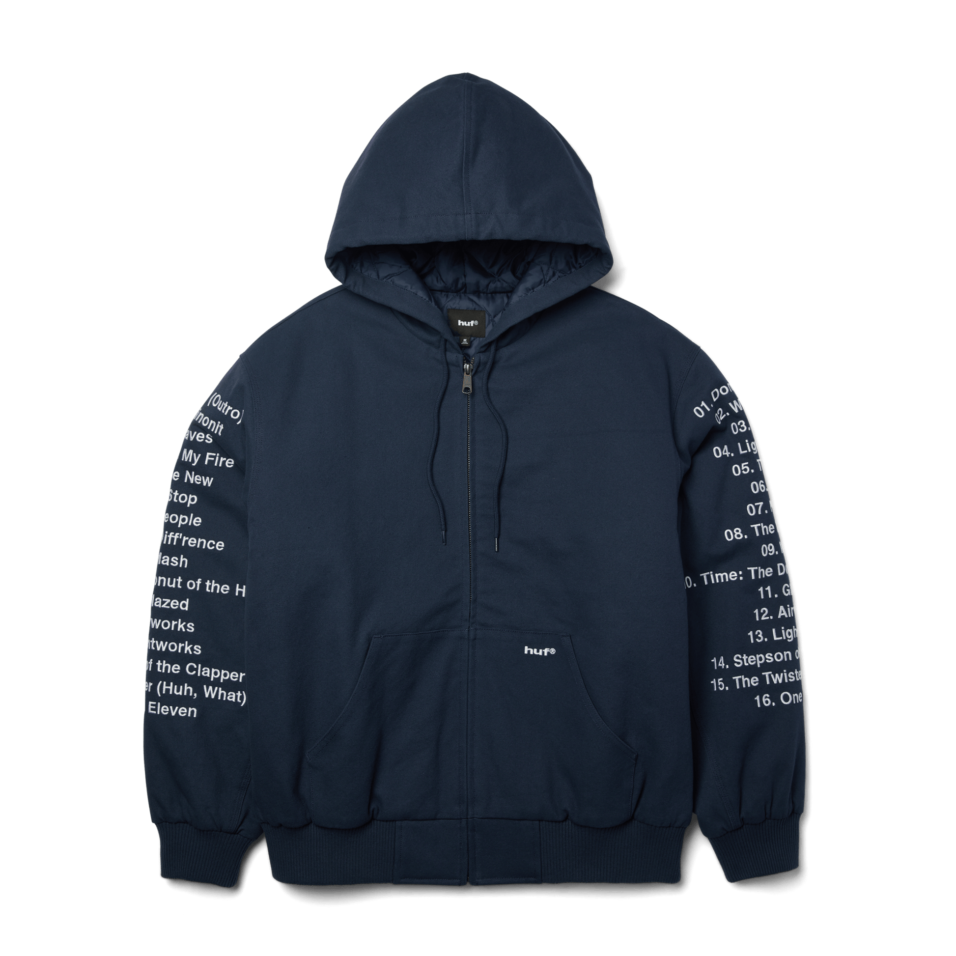 Huf x J Dilla Work Jacket Navy
