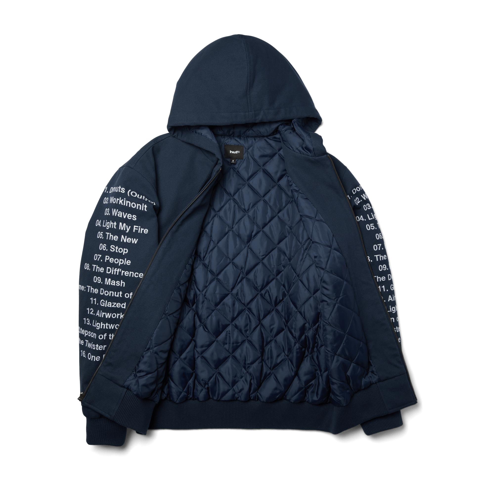 Huf x J Dilla Work Jacket Navy