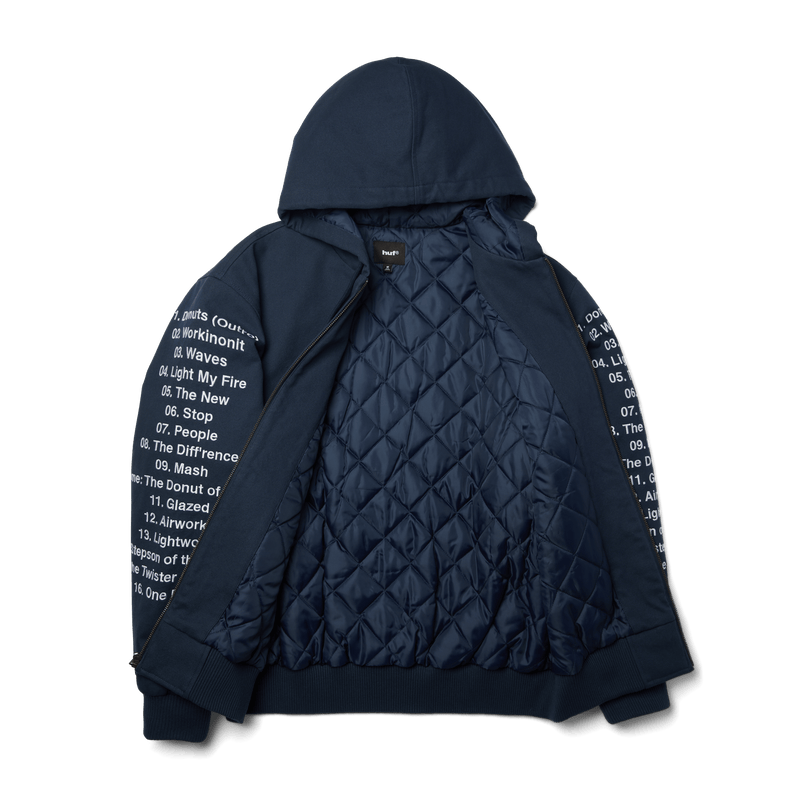 Huf x J Dilla Work Jacket Navy