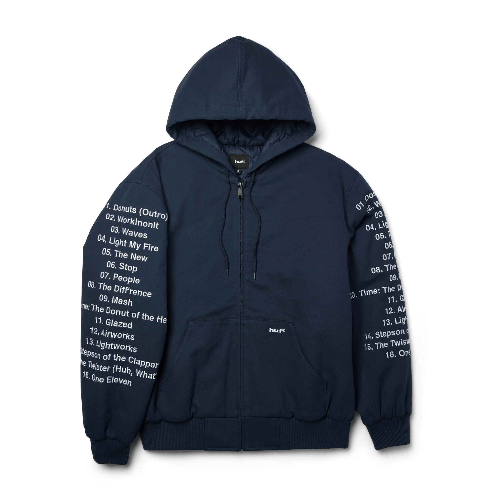 Huf x J Dilla Work Jacket Navy