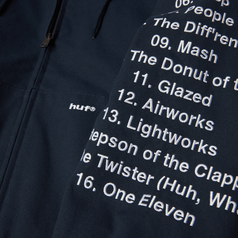 Huf x J Dilla Work Jacket Navy